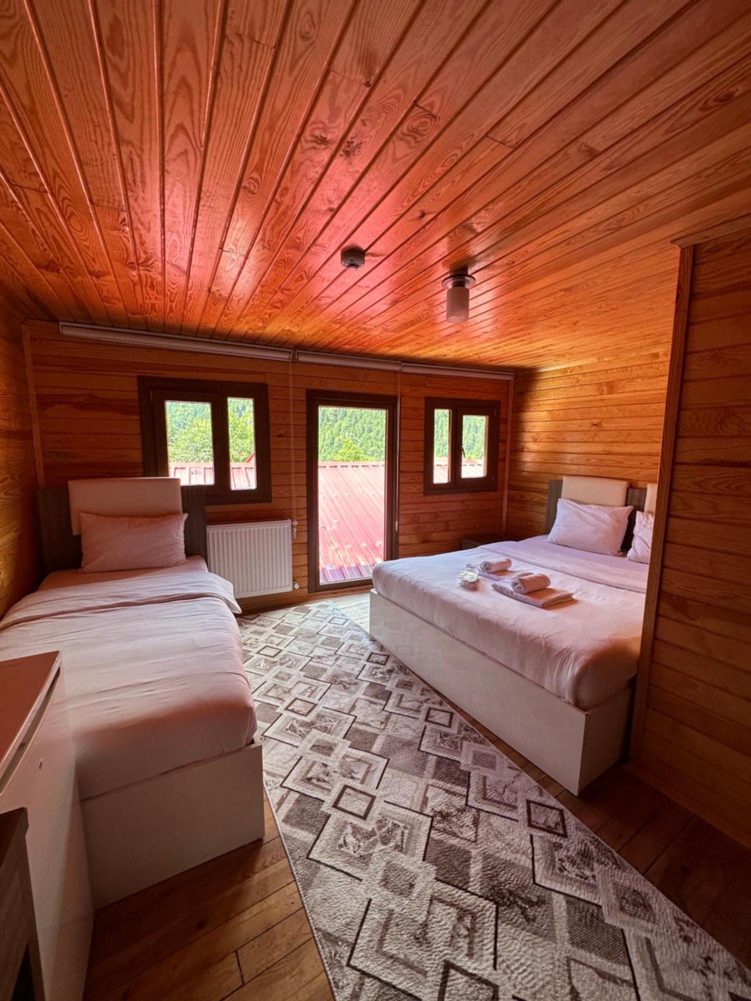 Faraksi Bungalow&Otel Uzungol Bagian luar foto